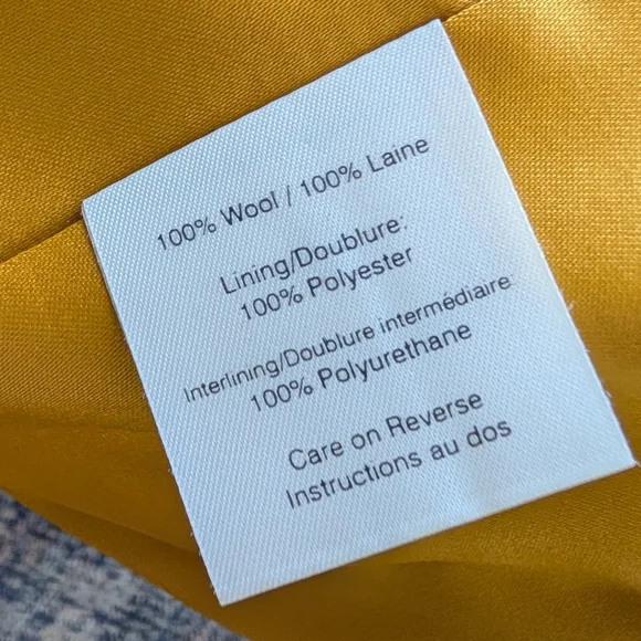 Chrysalis *RARE* Made In England Tweed Wool Luxury Over Coat Women's UK 14/US 10 - Picture 15 of 16